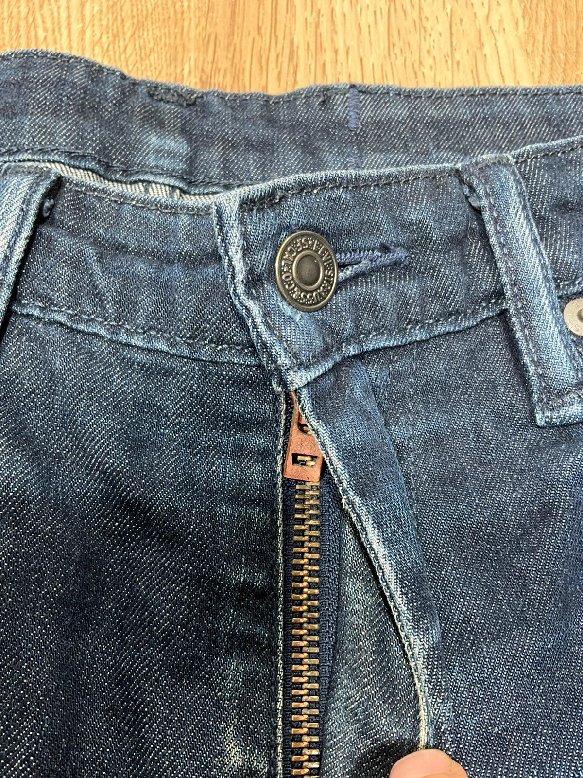 Jean Levi's 541 Coupe Droite/Athletic W30 L30 Vintage Bleu Foncé Délavé lvh 247 – photo 5